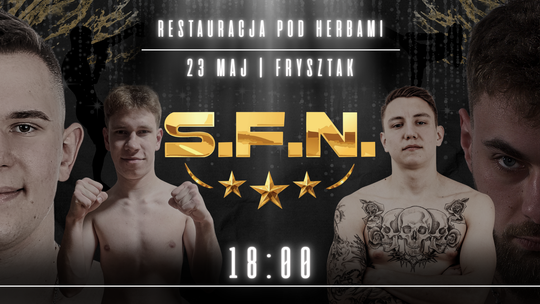 Gala charytatywna SFN „SPARTAN FIGHT NIGHT”- Restauracja Pod Herbami