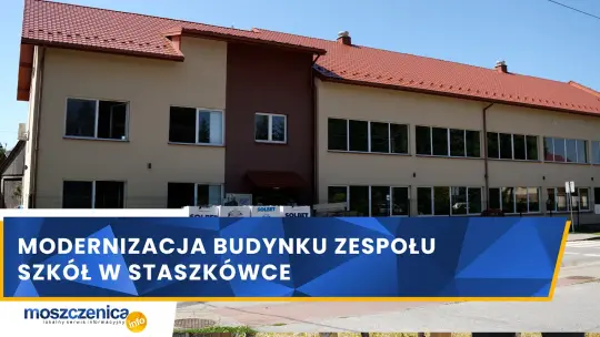 Modernizacja budynku Zespołu Szkół w Staszkówce