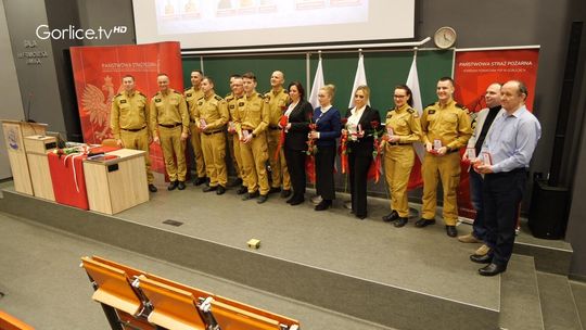 Narada roczna podsumowująca działalność Komendy Powiatowej Państwowej Straży Pożarnej w Gorlicach