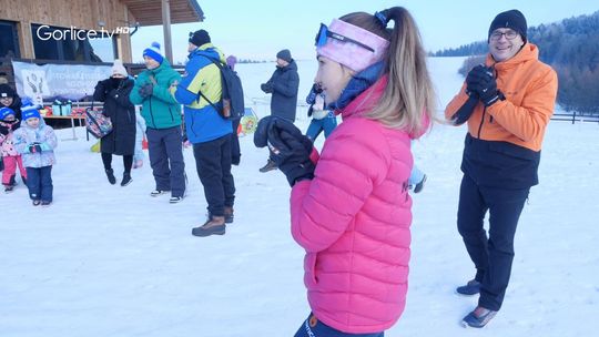 Rozpoczęcie ferii zimowych w gminie Sękowa z Darią Szkurat
