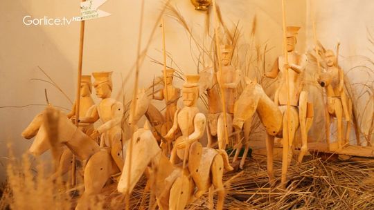 Ruchoma szopka wyrzeźbiona w drewnie była ozdobą Kolegiaty Bożego Ciała w Bieczu