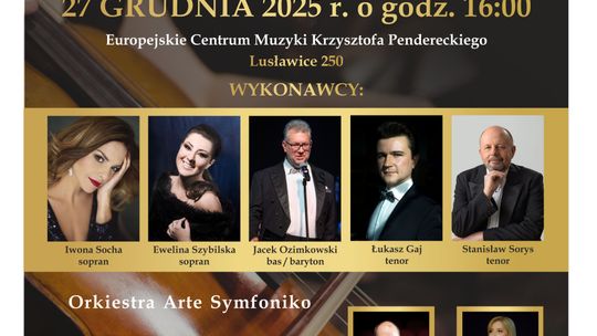 Serdecznie zapraszamy na koncert świąteczno - noworoczny