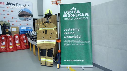 Sprzęt z Programu Ochrony Ludności i Obrony Cywilnej trafił do gminy Uście Gorlickie