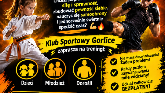 Zapraszamy na bezpłatne treningi karate i kickboxingu!