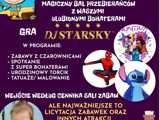 12 urodziny Sali Zabaw Mały Robinson w Gorlicach z licytacją zabawek dla Nikoli Woźniak!