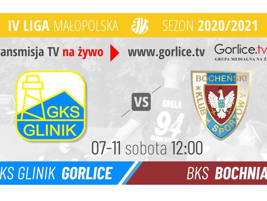 15 kolejka IV Ligi: GKS Glinik Gorlice - Bocheński KS