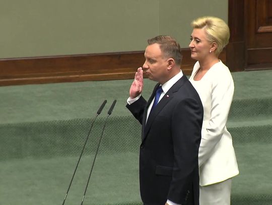 A. Duda złożył przed Zgromadzeniem Narodowym przysięgę prezydencką
