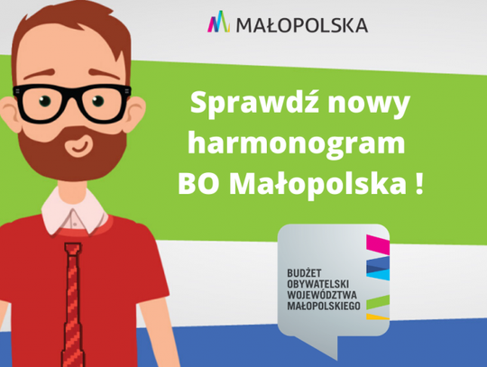 BO Małopolska: Zmiana terminu głosowania