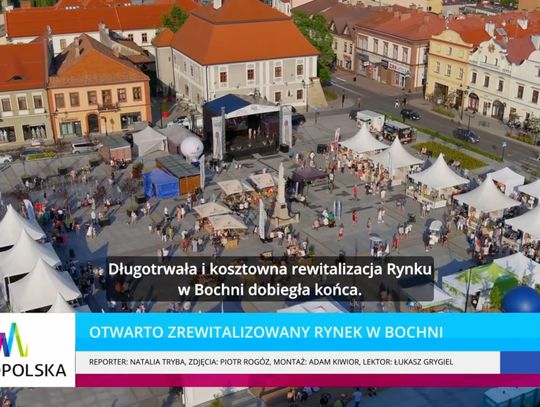 Bocheński Rynek zyskał nowy blask