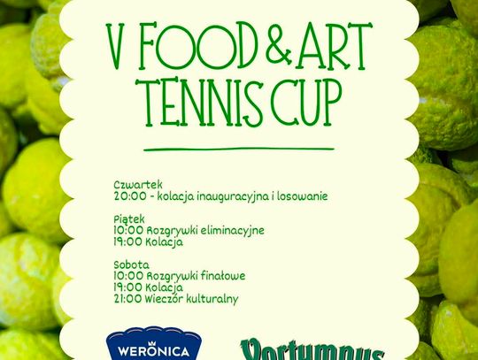 Do Regietowa przyjadą znani aktorzy i artyści na V Turniej Tenisa Ziemnego V Food&Art Tenis CUP