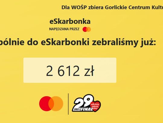 Działa e-skarbonka WOŚP gorlickiego sztabu WOŚP