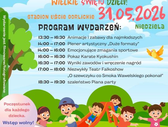 Dzień Dziecka w Gminie Uście Gorlickie – wielkie święto najmłodszych już 31 maja!