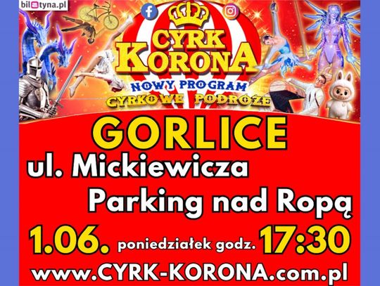 Dzień Dziecka z Cyrkiem Korona! Dzień Dziecka z Cyrkiem Korona!