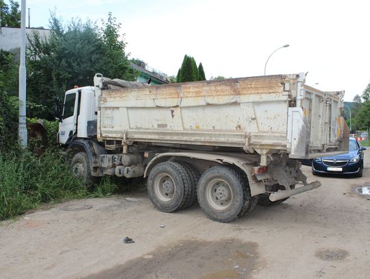 GORLICE. PIJANY RAJD CIĘŻARÓWKĄ