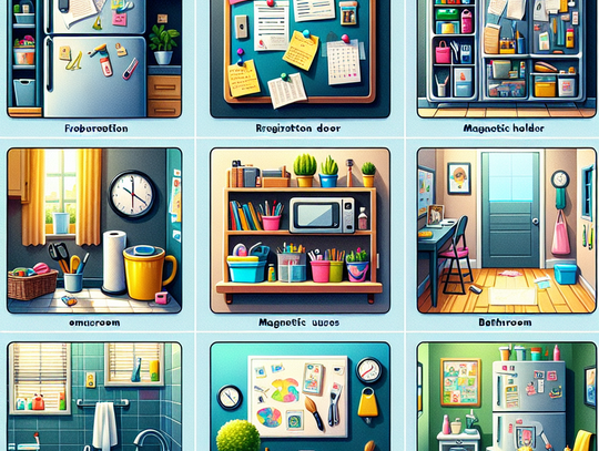 Jak wykorzystać uchwyt magnetyczny w codziennym życiu – praktyczne porady