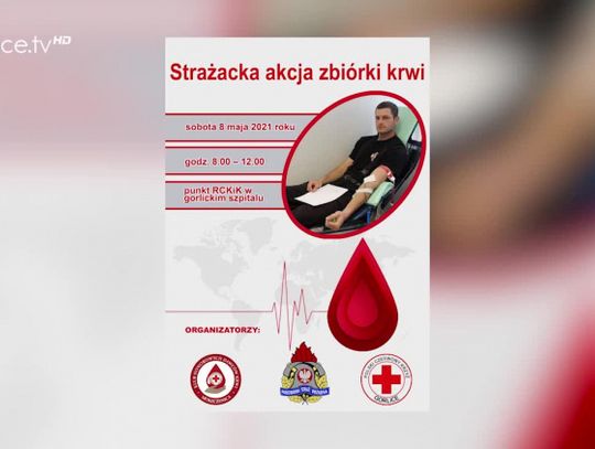 Już w przyszłą sobotę w Gorlickim Szpitalu odbędzie się Strażacka akcja zbiórki krwi!