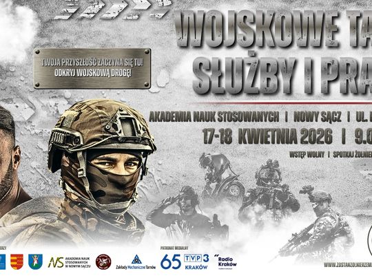 Już wkrótce Nowy Sącz stanie się jednym z najważniejszych punktów na mapie wydarzeń militarnych w Polsce!  Zapraszamy!