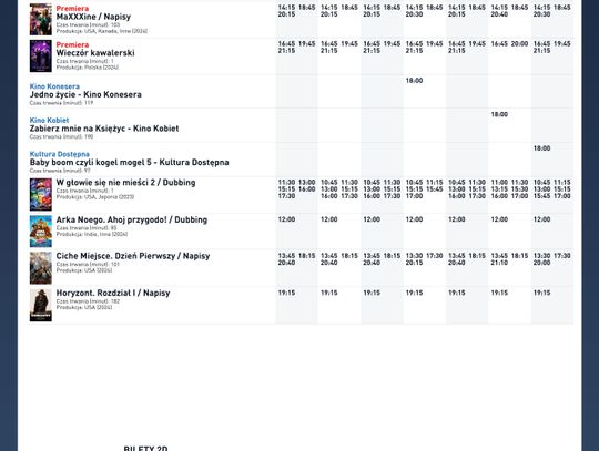 Kino Helios w Nowy Sączu zaprasza