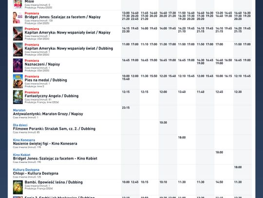 Kino Helios w Nowy Sączu zaprasza