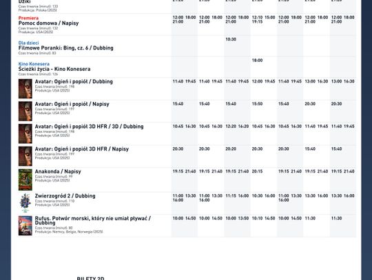 Kino Helios w Nowy Sączu zaprasza