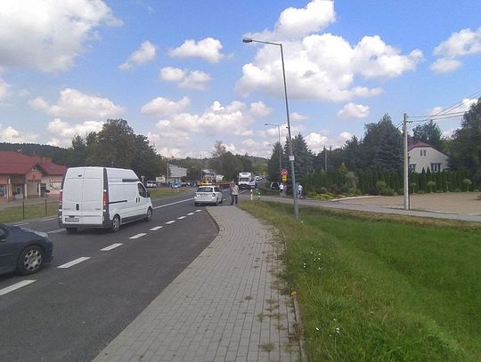 Klęczany: utrudnienia po zdarzeniu drogowym