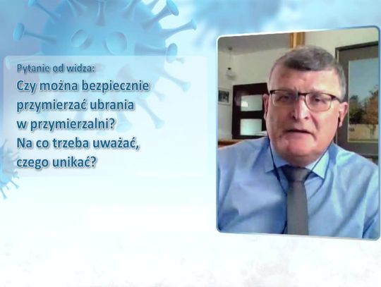 Koronawirus a korzystanie z przymierzalni w sklepie. „Ryzyko zakażenia się uważam za zerowe”