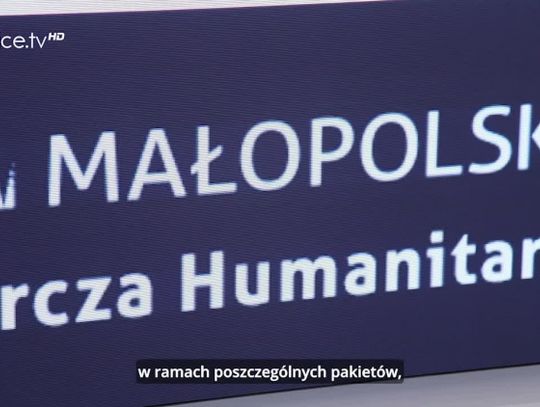 Małopolska tarcza humanitarna pomaga obywatelom Ukrainy