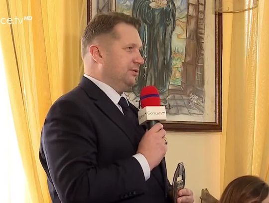 Minister Edukacji i Nauki Przemysław Czarnek został Honorowym Obywatelem Gminy Lipinki