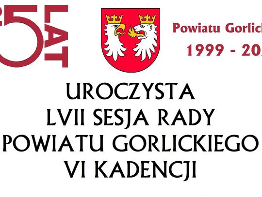 Na żywo: Uroczysta LVII Sesja Rady Powiatu Gorlickiego IV Kadencji