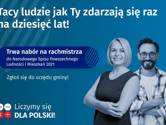 Nabór kandydatów na rachmistrzów spisowych