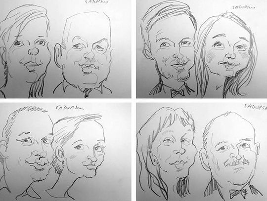 Najszybszy karykaturzysta na event w Małopolsce