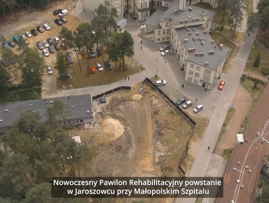 Nowoczesny Pawilon Rehabilitacyjny powstanie w Jaroszowcu