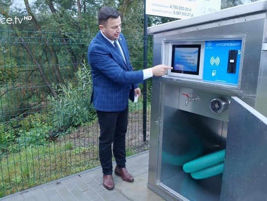 Otwarcie wodociągu w Ropie