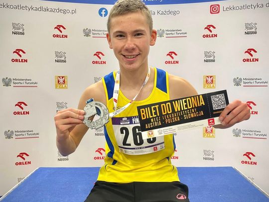 Sport nauczył mnie, że sukces nie przychodzi sam - mówi Mikołaj Wal, utalentowany lekkoatleta z UKS Kobylanka