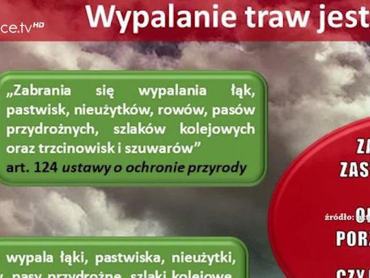 Strażacy apelują: nie wypalajmy traw! 