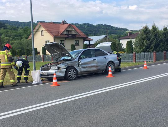 Szymbark: Wypadek z udziałem trzech samochodów