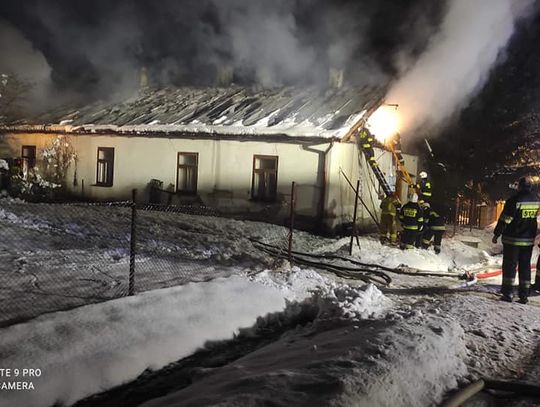 Tragiczny pożar w Lipinkach - nie żyją dwie osoby