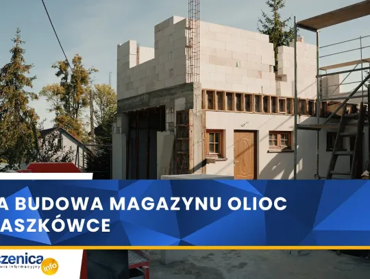 Trwa budowa magazynu OLiOC w Staszkówce