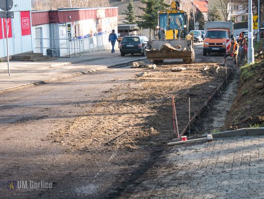 Trwa remont odcinka ul. Hallera