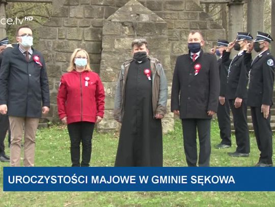 Uroczystości majowe w gminie Sękowa