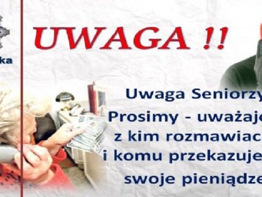 UWAGA SENIORZY! TARNOWSKA SENIORKA OSZUKANA METODĄ „NA POLICJANTA” STRACIŁA PONAD 80 TYSIĘCY