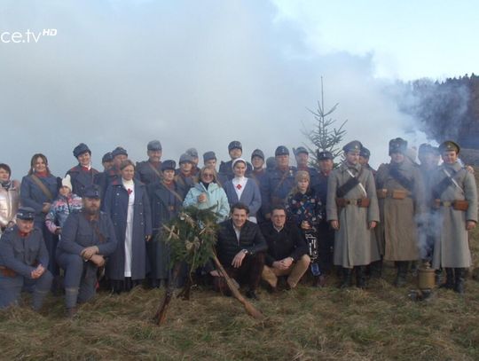 W Sękowej odbyło się wigilijne spotkanie w okopach