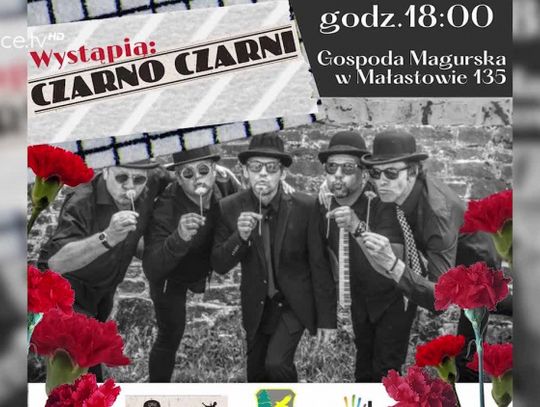 Wójt Gminy Sękowa zaprasza na koncert zespołu Czarno-Czarni i zbiórkę dla Ukrainy