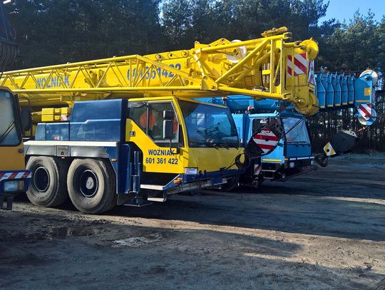 WYNAJEM DŹWIGÓW I PODNOŚNIKÓW
