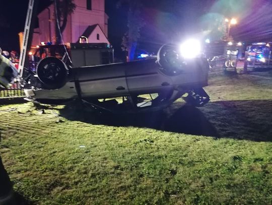 Wypadek samochodowy w Lipinkach!