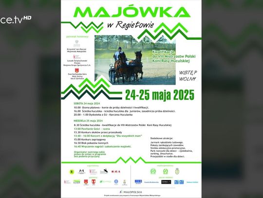 Zapraszamy na Majówkę do Regietowa
