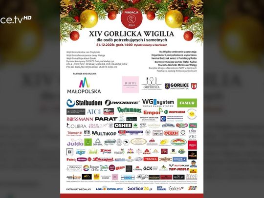 Zapraszamy na XVI Gorlicką Wigilię Zapraszamy na XVI Gorlicką Wigilię