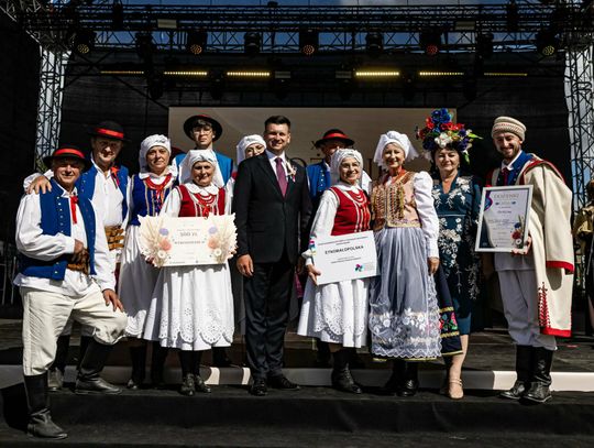 Zespół Beskidy wyróżniony na XXVIII Dożynkach Województwa Małopolskiego