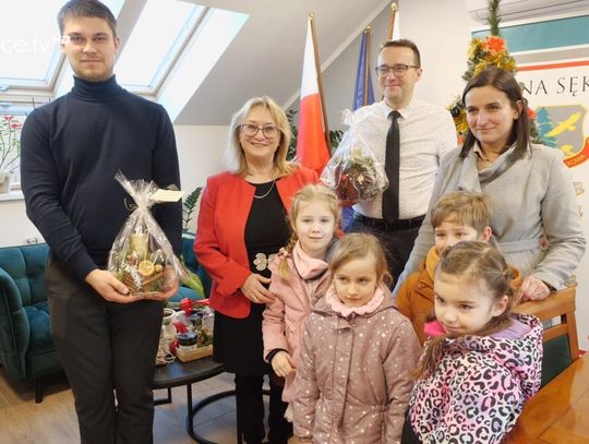 Życzenia świąteczne od Wójt Gminy Sękowa Małgorzaty Małuch