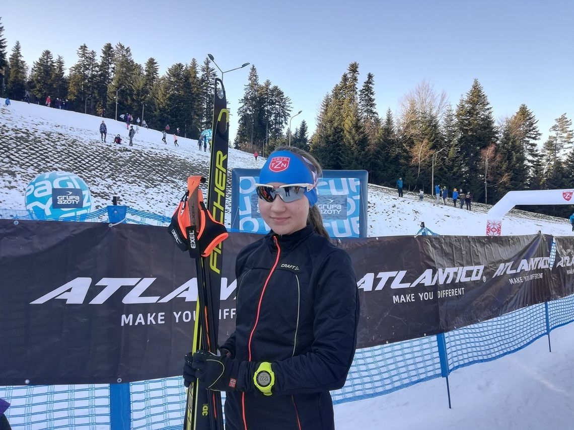 18-letnia Daria Szkurat z Bartnego zdobyła mistrzostwo i wicemistrzostwo Polski w biegach narciarskich. Gratulujemy!